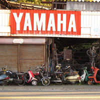 ヤマハyamahaバイクショップ